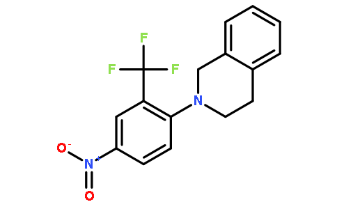 2-[4-硝基-2-(三氟甲基)苯基]-1,2,3,4-四氢异喹啉