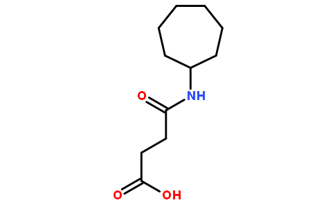 4-(环庚基氨基)-4-氧代丁酸