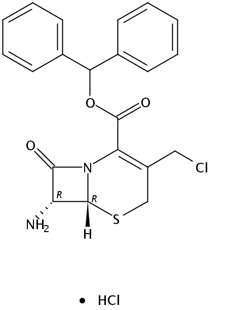 7-氨基-3-氯甲基-3-头孢-4-羧酸二苯甲酯盐酸盐