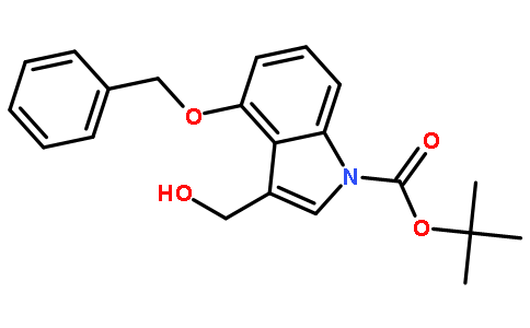 1-Boc-4-苄氧基-3-羟基甲基吲哚