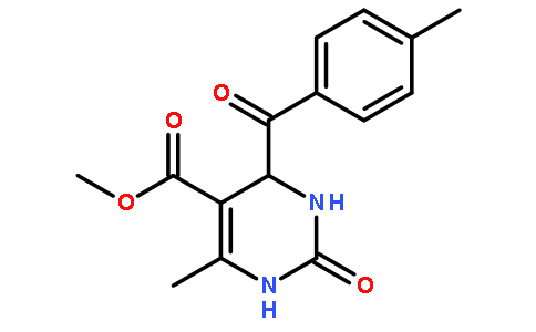6-甲基-4-(4-甲基苯甲酰基)-2-氧代-1,2,3,4-四氢嘧啶-5-羧酸甲酯