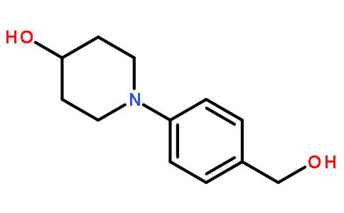 1-(4-羟基甲基苯基)哌啶-4-醇