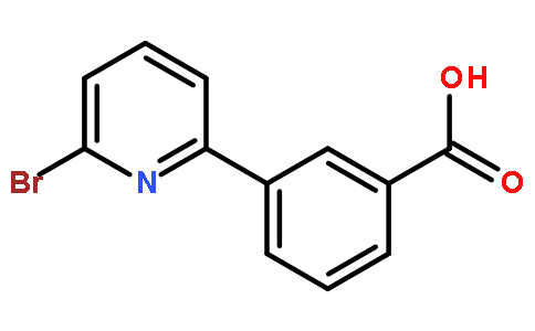 3-(6-溴吡啶-2-基)苯甲酸