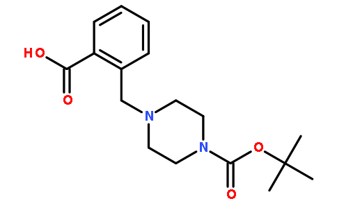 1-Boc-4-(2-羧基苄基)哌嗪