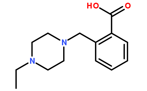 2-(4-乙基哌嗪-1-甲基)苯甲酸