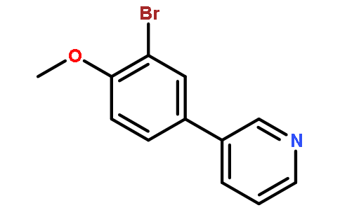 3-(3-溴-4-甲氧基苯基)吡啶