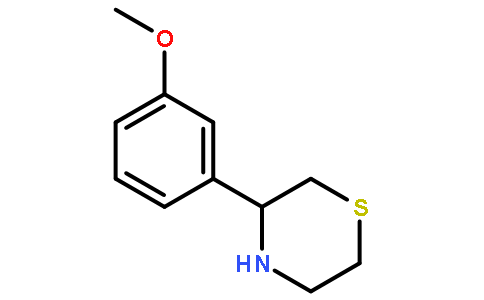 3-(3-甲氧基苯基)硫代吗啉