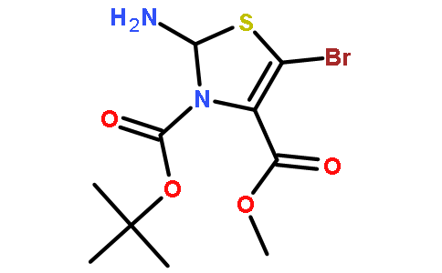 n-boc-2-酰胺-5-溴噻唑-4-羧酸甲酯