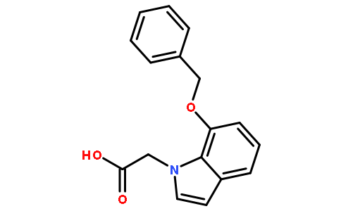 (7-苄氧基吲哚-1-基)乙酸