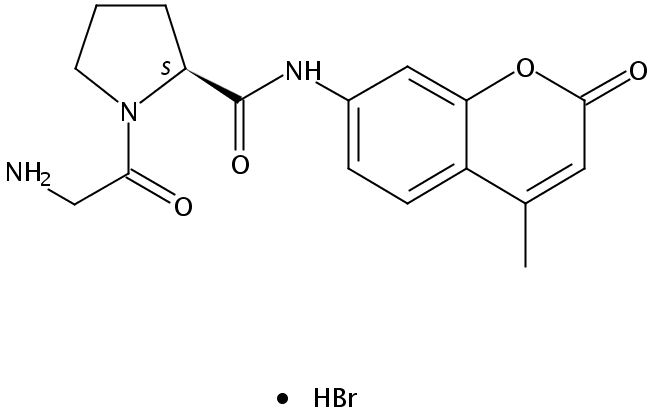 甘氨酰-脯氨酸-7-氨基-4-甲基香豆素氢溴酸盐