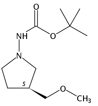(S)-tert-Butyl (3-(methoxymethyl)pyrrolidin-1-yl)carbamate