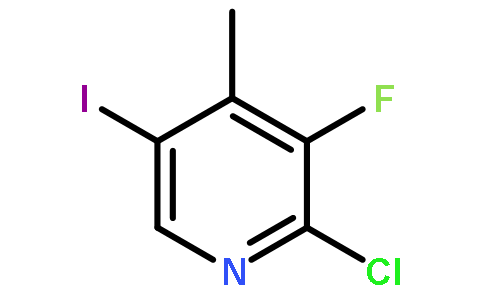 2-氯-3-氟-5-碘-4-甲基吡啶