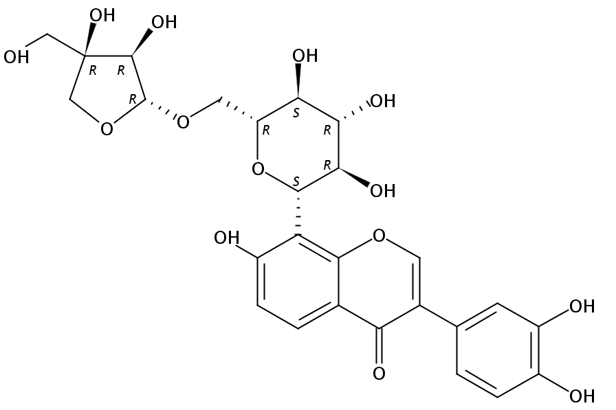 3'-羟基葛根素芹菜糖苷