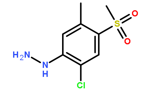 [2-氯-5-甲基-4-(甲基磺酰基)苯基]-肼