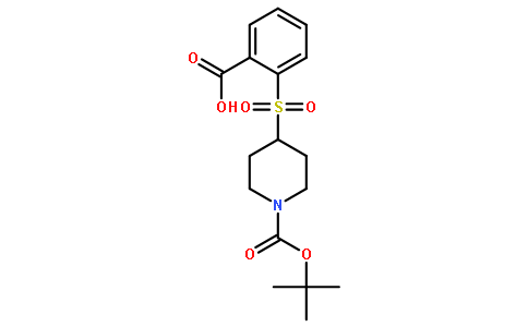 2-{[1-(叔丁氧基羰基)哌啶-4-基]-磺酰基}苯甲酸