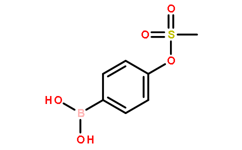 4-(甲基磺酰氧基)苯硼酸