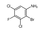 2-bromo-3,5-dichloro-4-fluoroaniline