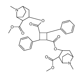 bis[(1S,4R,5R)-4-methoxycarbonyl-8-methyl-8-azabicyclo[3.2.1]octan-3-yl] 2,4-diphenylcyclobutane-1,3-dicarboxylate