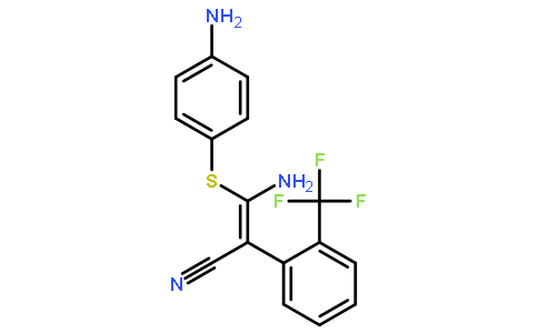 ALPHA-[氨基[(4-氨基苯基)硫代]亚甲基]-2-(三氟甲基)苯乙腈