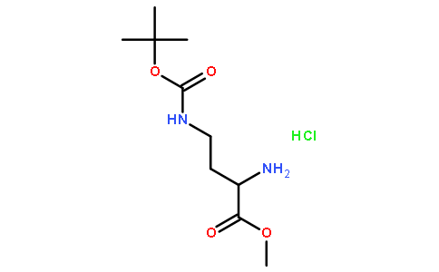 N'-叔丁氧羰基-L-2,4-二氨基丁酸甲酯盐酸盐