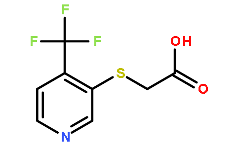 2-{[4-(三氟甲基)吡啶-3-基]硫代}-乙酸