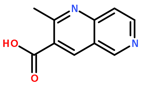 2-甲基-1,6-萘啶-3-甲酸