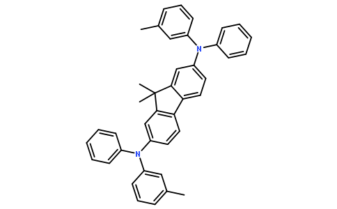9,9-二甲基-N,N’-双(3-甲基苯基)-N,N’-二苯基-9H-芴-2,7-二胺