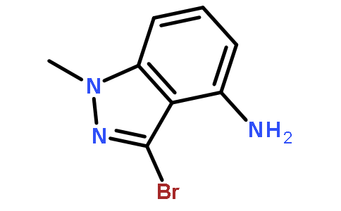 3-溴-1-甲基-1H-吲唑-4-胺