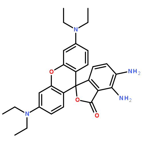 4,5-二氨基-3',6'-二(二乙胺基)-3H-螺[2-苯并呋喃-1,9'-占吨]-3-酮