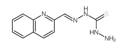 1-(2-QUINOLYLMETHYLENE)-3-THIOCARBOHYDRAZIDE