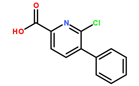 6-氯-5-苯基吡啶甲酸