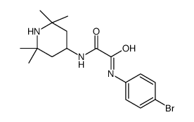 N'-(4-bromophenyl)-N-(2,2,6,6-tetramethylpiperidin-4-yl)oxamide