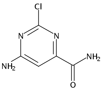 6-氨基-2-氯-4-嘧啶羧酰胺