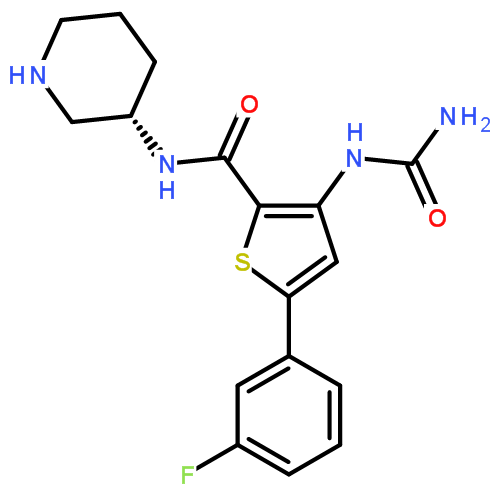 (3R)-1-[4,4-双(3-甲基噻吩-2-基)丁-3-烯基]哌啶-3-甲酸盐酸盐