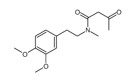 N-[2-(3,4-Dimethoxyphenyl)ethyl]-N-methyl-3-oxobutanamide