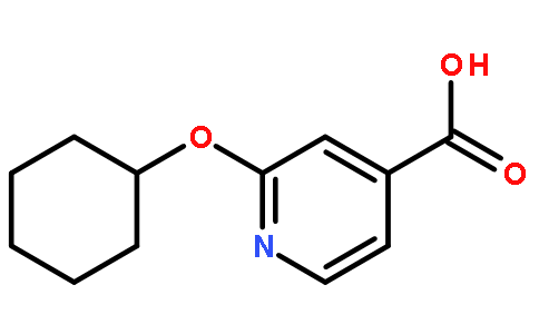 2-(Cyclohexyloxy)isonicotinic acid