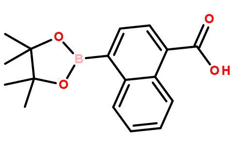 4-(4,4,5,5-四甲基-1,3,2-二噁硼烷-2-基)-1-萘酸