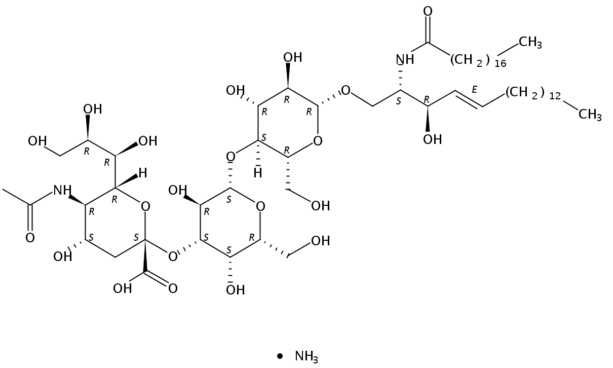 G<SUB>M3</SUB> Ganglioside (Milk, Bovine-Ammonium Salt)