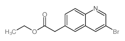 2-(3-溴喹啉-6-基)乙酸乙酯
