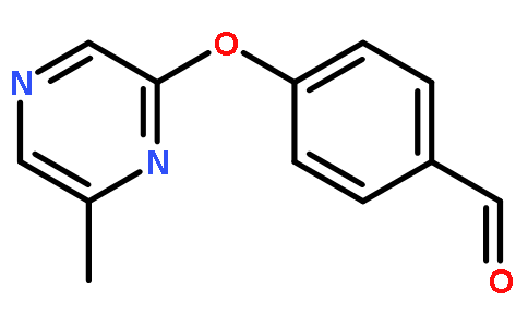 4-[(6-甲基吡嗪-2-基)氧基]苯甲醛