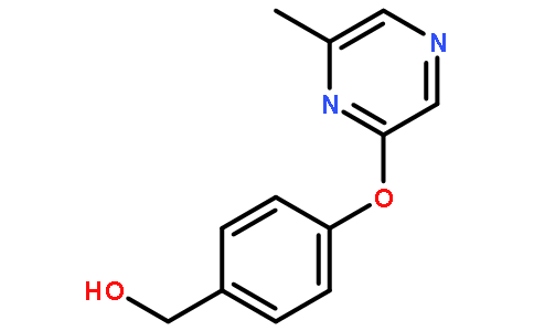 {4-[(6-甲基吡嗪-2-基)氧基]苯基}甲醇