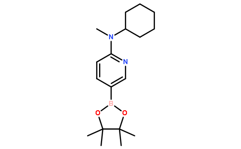 6-[环己基(甲基)氨基]吡啶-3-硼酸频哪醇酯