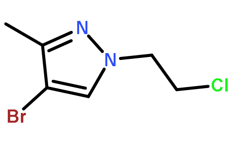 4-溴-1-(2-氯乙基)-3-甲基-1H-吡唑