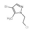 4-bromo-1-(2-chloroethyl)-5-methylpyrazole