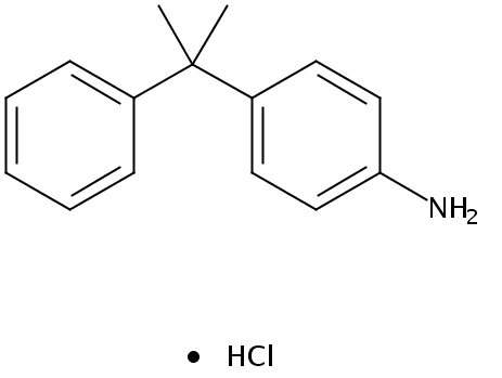 4-(2-苯基丙-2-基)苯胺盐酸盐