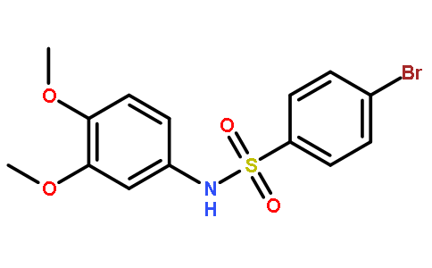 4-溴-N-(3,4-二甲氧基苯基)-苯磺酰胺