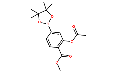 3-乙酰氧基-4-甲氧基羰基苯硼酸频那醇酯