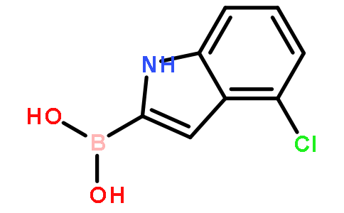 4-氯-1H-吲哚-2-硼酸