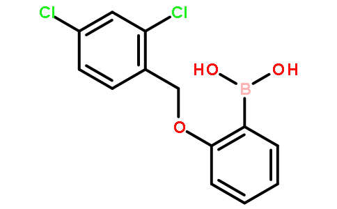 2-(2,4-二氯苯基甲氧基)苯硼酸