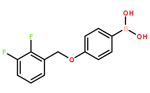 4-(23-二氟苯基)甲氧基苯硼酸